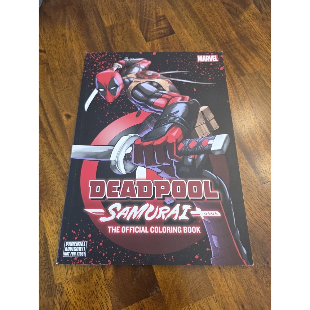 Deadpool Samurai Official Coloring Book SDCC 2024 VIZ BRAND NEW AUTHENTIC